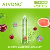 Кальян Bang Vapme для кальяна Aivono Fatman Crystal 15K Puff Bar 15000 затяжек 5% никотина Одноразовая ручка для вейпа Перезаряжаемые электронные сигареты