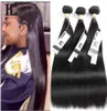 Top Grade 7A Vierge Cheveux Straigt 3 Bundles Non Transformés Vierge Brésilienne Cheveux Humains Armure Droite Brésilienne Cheveux Bundles2945712