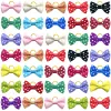 Accessories New 100pcs/lot Cut Pet Supplies Dog Pet hair bows Rubber bands dog hair accessories pet grooming products for small dogs