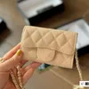 Designer Mini Coin Purses Card Holder Fashion Womens Crossbody Bags Luxury Belt Bag Woman Chain Cross Body