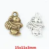 Breloques 70 pièces de pendentif en alliage de zinc en métal rétro pour la fabrication de colliers de bijoux faits à la main 6761