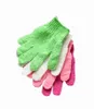 Moisturizing Spa Skin Care Cloth Bath Glove Exfoliating Gloves Cloth Scrubber Face Body Bath Gloves Wholes3003013