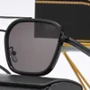 Original 1to1 Dita New Tita dita Outdoor Mens Sunglasses Moda Tendência Lazer Férias Viagens RAT5