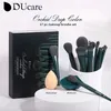 DUcare Professionele Make-up Kwasten kits Synthetisch Haar 17 Stuks met Spons reinigingsgereedschap Pad voor Cosmetica Foundation Oogschaduw 240229