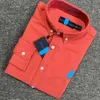 2023 Little Horse Mens Shirt Polo Polos Long Sleeve Business Autumn Leisure Men Casual Loose Breathable Design 65ess