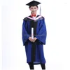 Ensembles de vêtements Masters Arts Libéraux Sciences Ingénierie Mlitary Graduation Robe À Manches Longues Université Académique Collège Robe Drop Del Dhkqc