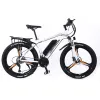 Велосипедный сборщик, двигатель 1000 Вт, 90 км, электрический горный велосипед, 48 В, 12,8 Ач, электрический велосипед, снегоход, 26-дюймовые шины, электрический велосипед для электровелосипеда