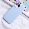 iPhone 15 Pro Max Skin Friendly Phone Cover for iPhone 14 Plus 13 12 Pro 용 실리콘 전화 케이스