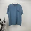 Topstoney T 셔츠 남자 여름 Tshirts 패션 디자이너 최고 럭셔리 편지 자수 셔츠 남성 의류 짧은 슬리브 여성 티 Tshirt DHL 727