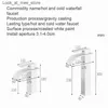 バスルームシンク蛇口白い滝faucet北欧平らな口のある盆地蛇口モダンミニバスルームウォッシュベイシンミキサー蛇口Q240301