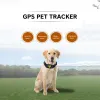 Trackers 1/2PCS Universal Pet GPS Tracker Collar GSM Wifi USB Mini Light Tracker For Pets Dogs Cats Cattle Sheep Waterproof Pet Tracking