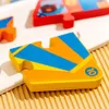 Children's Enlightenment Early Education Project Vehicle Traffic Three-dimensional Wooden Puzzle Toy For Boy and Girl Birthday Gifts For Kids