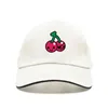 Бейсбольная кепка с мультяшным принтом Ace Sorrow Smiling Cherries Snapback Black Fun для мужчин, группа на заказ, комплект