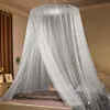 YanYangTian Auvent enfant Fenêtre moustiquaire pour lit double porte en tissu Tente pliante rideau de lit extensible Tente anti-moustique 240228