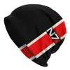 Berets Mass Effect N7 Emblem Bonnet Beanie Strickmütze Männer Frauen Hip Hop Alliance Military Videospiel Warme Winter Skullies Beanies Caps