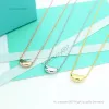 designer jewelry necklaceLuxury Designer Women's Necklace Classic Bean Pendant Fashion Popular Jewelry Girl Holiday Gift Box