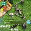 Bow Arrow Mini Linglong Compound Bow and Archery Pocket Pocke Bow Bågskytte Utrustning utomhusinriktning Non krökt båge mini Bow Laser YQ240301