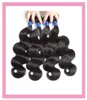 Malaysian Four Bundles Body Wave Straight Virgin Human Hair 4 Pieceslot Hair Wefts Unprocessed Hair Products Natural Color3450541