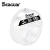 SEAGUAR – ligne de pêche originale en fluorocarbone, étiquette blanche, matériel de pêche en eau douce, en Fiber de carbone, 100M, 4lb, 8lb, 10lb, 14lb, 16lb, 20lb