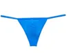 Hommes lisse doux Spandex poche bombée Bikini tongs sous-vêtements Super élastique peau Tanga mâle Sexy t-back S923