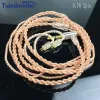 Accessories New 0.78mm 2 Pin Rose Gold Single Crystal Copper Upgrade Cable For Weston 1964 UE3X UE18 W4R Earphone Headset For iphone xr