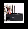 fashion Designer elegant Cosmetics Eyebrow pencil lipstick storage box letter Makeup pen Cosmetic Organizer Makeup box