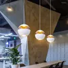 Hanglampen Nordic Apple Led Restaurant Keuken Bar Slaapkamer Bed Licht Zwarte Kroonluchter Woondecoratie Armatuur