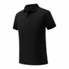 SD22006 Shuke Silk Pearl 190g Polo à revers T-shirt avec produits brodés