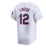 Anpassad S-4XL Pete Alonso 2024 City Connect Baseball Jerseys Francisco Lindor Edwin Diaz Kodai Senga Starling Mets Strawberry Hernandez Max Scherzer Men Women Youth