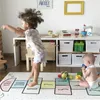Kinderspiel-Teppichmatten für Babys zum Spielen mit Zahlen und Puzzles. Babys lernen Krabbeln, Sprunghausmatte, Regenbogen 240223