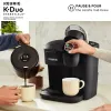 Tools KDuo Essentials Black SingleServe KCup Pod Coffee Maker, Black Cafetera .USA.NEW