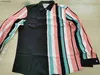 Men's T-Shirts Shirts Streetwear Vintage Striped Spring Long Sleeve Buttoned Lapel Cardigan Leisure Clothes Shirt 240301