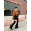 Kadınlar Kot Reddachic High Bel Düzenli Flare Kadın İnce Fit Esnek Denim Bootcut Pants Harajuku Siyah Retro Y2K Sokak Giyim