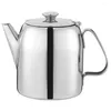 Bouteilles d'eau Bouilloire en acier inoxydable Café Pots à thé en métal Cuisinière Bouilloires Verser sur