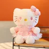 Vente chaude créative bonjour poupée chat en peluche jouet KT tissu poupée couple fille cadeau d'anniversaire