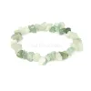 Natural Gem Stone Armband Oregelbundet Crystal Stretch Chip Beads Nuggets Armband Bangles Quartz Chakra Armband för kvinnors presentmode