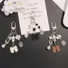 Keychains 1pc Elegent Luxury Bowknot Pearl Keychain For Girl Women Sweet Cool Key Chains Creative Cute Car Bag Pendent Decor Accessories