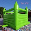 Zajęcia na świeżym powietrzu 4,5x4,5 m (15x15 stóp) Pełne nadmuchiwane PCV Bolek Bolek komercyjny Green Chrirstmas Bouncy Caslte Party Moonwalk House dla dorosłych i dzieci