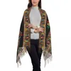 Scarves Custom Printed Ethiopian Habesha Art Scarf Women Men Winter Warm Shawl Wrap