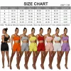 Outfit CHAOP Custom Your Logo Women Sports Vest Crop Top Short Pants 2 Piece Set Casual Jogging Woman Tracksuit Outfits Yoga Clothing