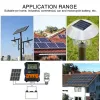 Солнечный ШИМ-контроллер заряда солнечной батареи 12 В 24 В 10 А 20 А 30 А солнечный контроллер Регулятор батареи солнечной панели двойной USB 5 В двойной ЖК-дисплей постоянного тока