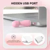 10 Modes Strong Vibration Mini Vibrator Magic Stick USB Charging Massager Clitoris G-spot Vibrators Sex Toy for Women Adults 18