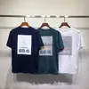 T-shirt da uomo Camicia da uomo T-shirt Manica corta Moda Ragazzo Hip Hop Sport Putdoor T-shirt da spiaggia Abiti estivi alti Geomtric Stones island 240301