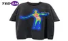 Men039s Magliette T-shirt a maniche corte oversize Harajuku Streetwear Tshirt 2022 X Ray Persone che ballano Uomo Donna Unisex Hip Hop T9830655