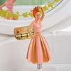 Figurine decorative Ragazze Portagioie musicali Ballerina Carillon rotante Grammofono Giocattoli per bambini Regali di compleanno per bambini