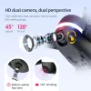 Möss nya LS Mini Drone 4K 1080p HD Dual Camera med WiFi FPV Optical Flow Aerial Photography Profesional RC Quadcopter Boys Toys