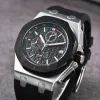 Luxury designer watch Men's Watch VK Quartz Watch Classic Oak Strap Water Resistant Fashion top watch with rubber strap277v