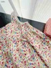 Robes de fille de mode Robe princesse petite jupe de bébé imprimé floral 90-150 cm pour enfants de créateurs sling enfant robe 24feb20