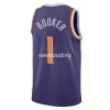 Goedkope nieuwe Devin 1 Booker basketbaltrui Chris Mens 3 Paul Mesh Retro Steve 13 Nash Goedkope Charles 34 Barkley Youth Kids