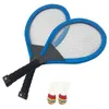 Badminton Racket Sets Family Entertainment Outdoor Night Light Training LED Sport 240223